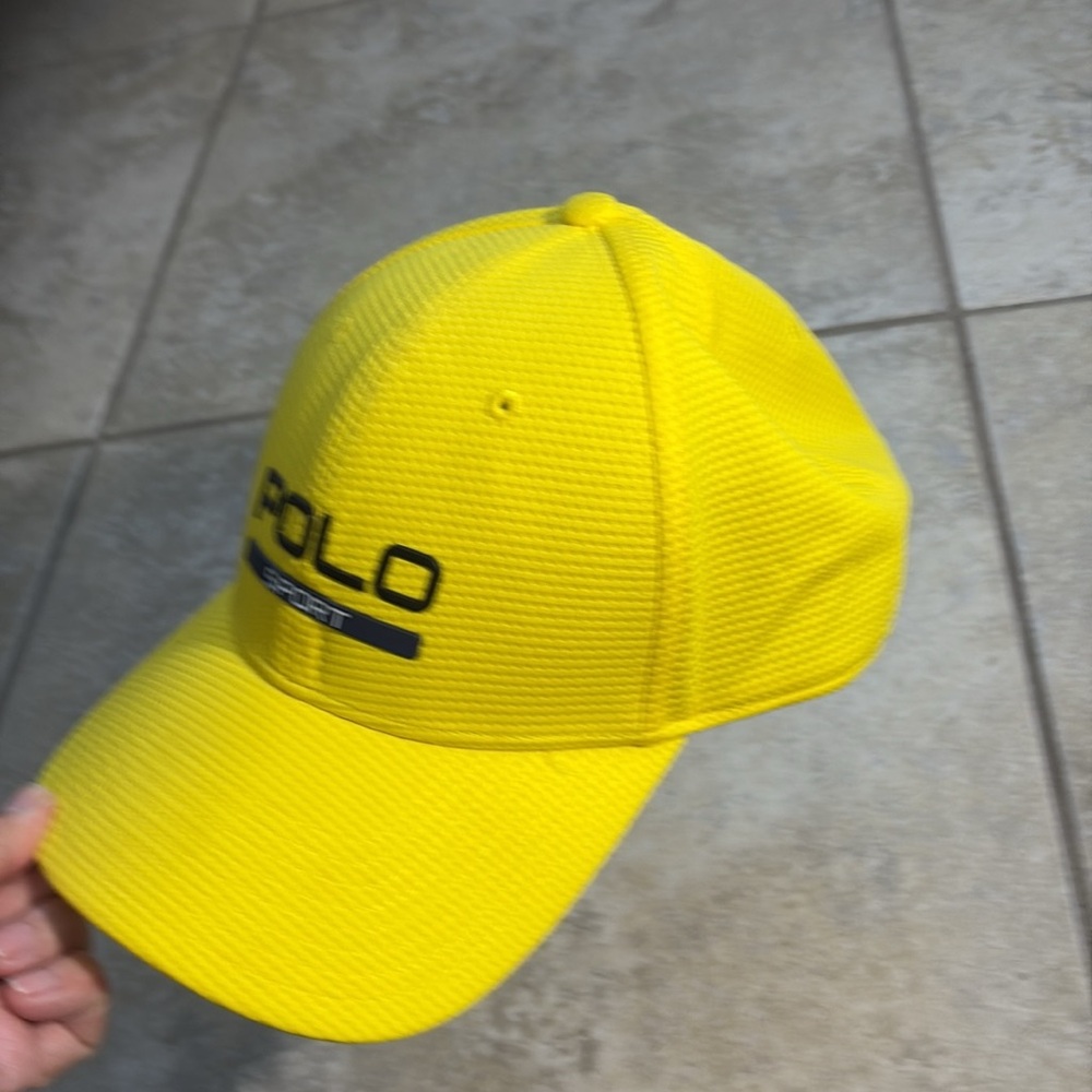 Polo by Ralph Lauren Yellow Sport Cap - Picture 8 of 9